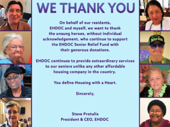 Thank You To Our Donors!