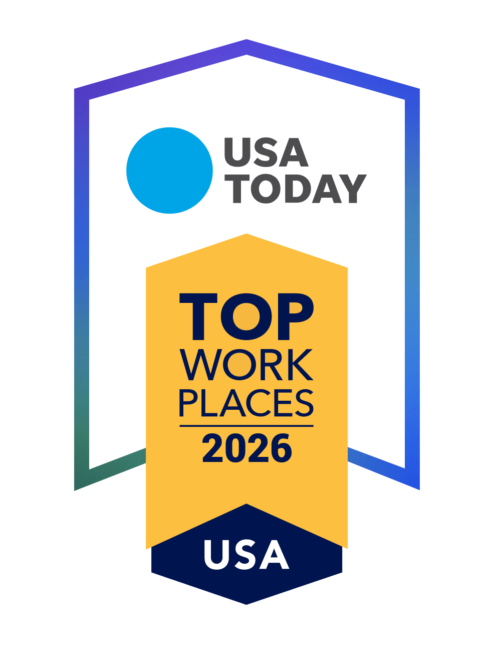 USA Today Logo EHDOC Earns Prestigious 2026 USA TODAY Top Workplaces Award